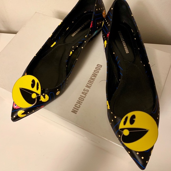 Nicholas Kirkwood Shoes - NICHOLAS KIRKWOOD Pacman Pointed - Toe Flats